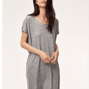 Wilfred Gray Dress- oversized xxs